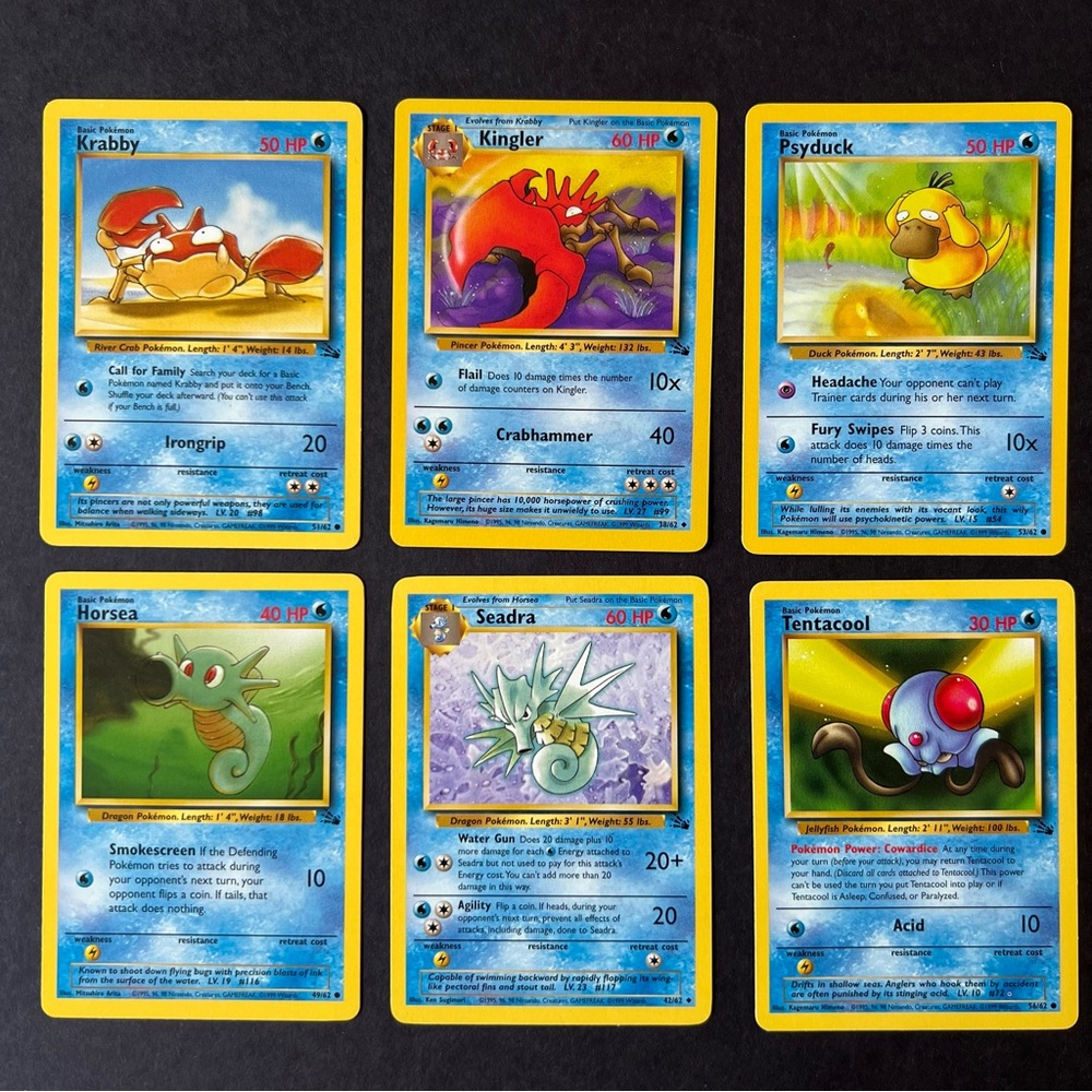 Vintage Pokémon Cards